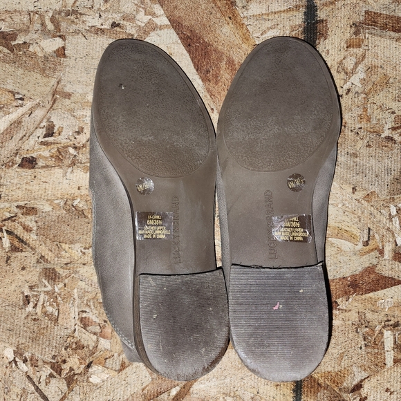LUCKY BRAND (LK-Cahill) Women Slip On Shoes Flats (Gray) - SIZE 6 - Picture 7 of 8